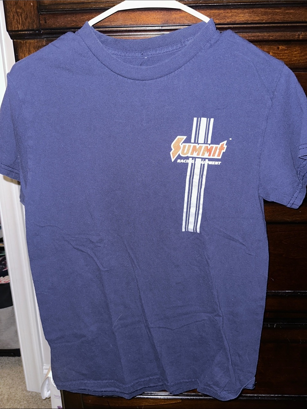 Summit Racing Navy Short-Sleeve Graphic Tee for Men